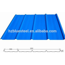 Chapas de acero acanalado ibr glazed metal roofing sheet precio barato para la venta